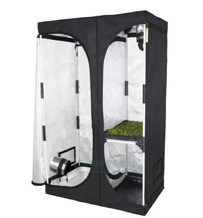 Garden Highpro Pro Box Multifunktion Growbox von GHP, robuste und vielseitige Pflanzenzuchtbox mit Sichtfenstern und Belüftung.