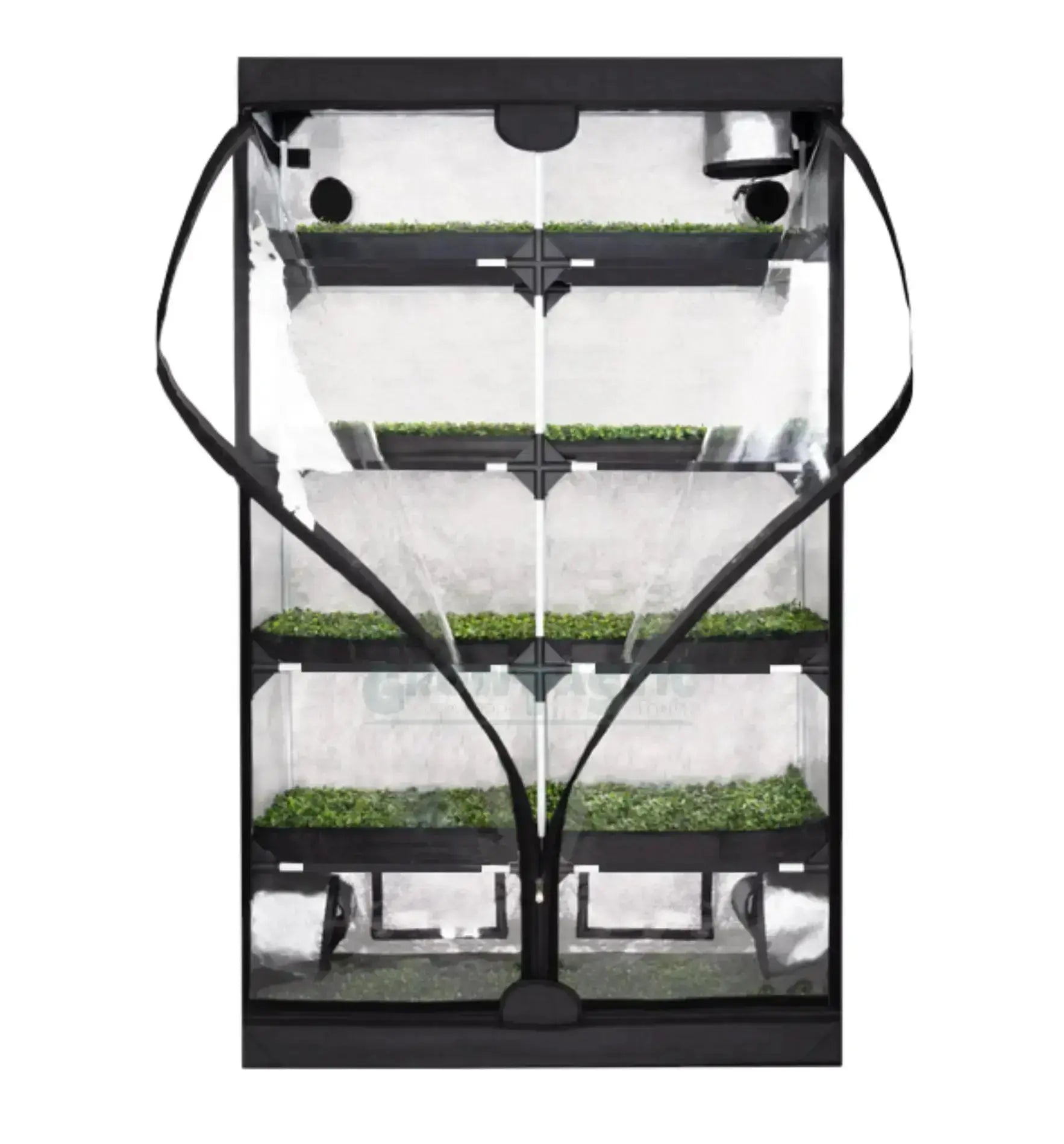 Mehrlagiger Garden Highpro Box Propagator in Growbox-Design, 60 x 40 x 200 cm, ideal für Pflanzenanzucht und Keimung.