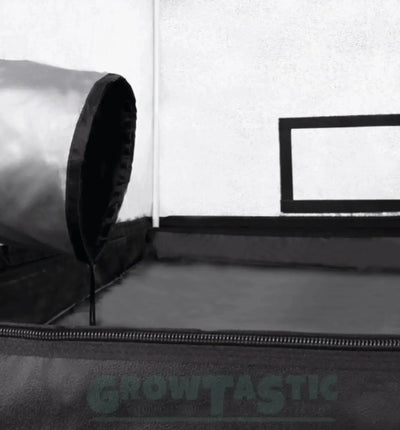 Garden Highpro GHP Growbox Pro Box Basic L mit rechteckiger Grundfläche, 120x60x180 cm, für optimale Pflanzenzucht.