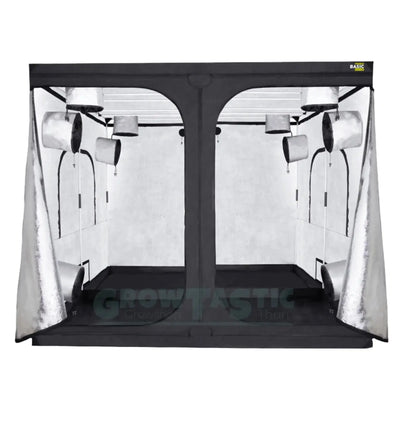 Garden Highpro GHP Growbox Pro Box Basic mit quadratischer Grundfläche, 40x40x160 cm, für Pflanzenzucht.