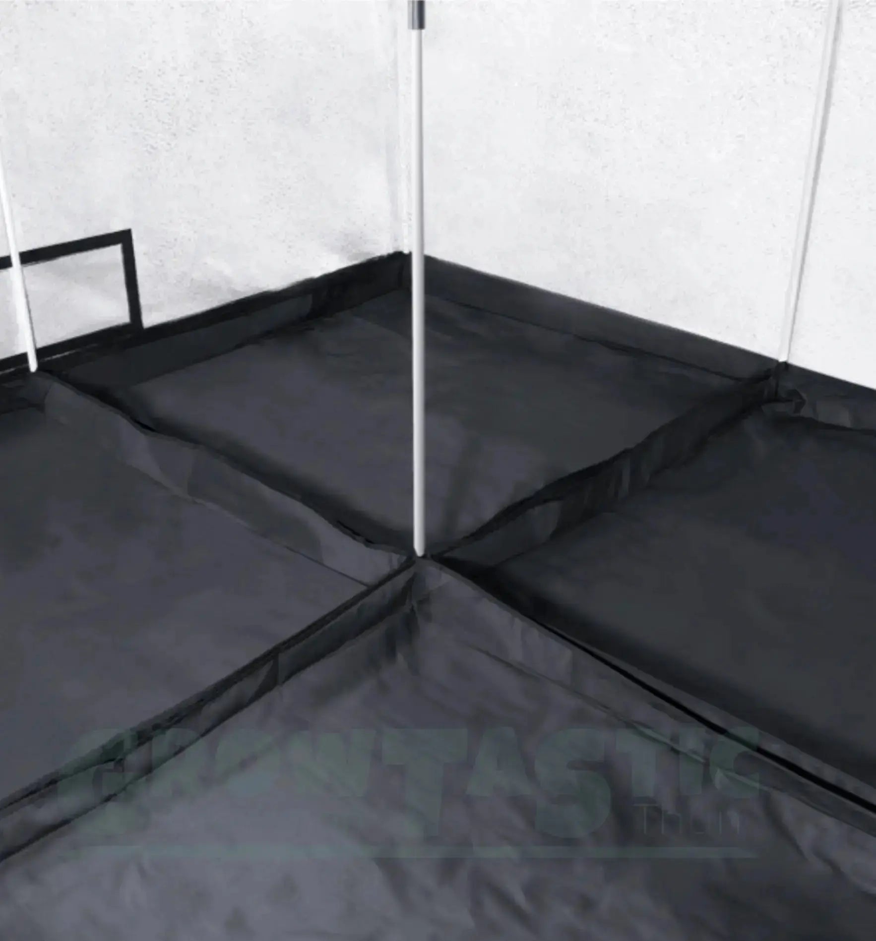 Garden Highpro GHP Growbox Pro Box Basic mit quadratischer Grundfläche, 40x40x160 cm, für Pflanzenzucht im Garten
