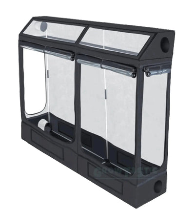 Garden Highpro GHP Growbox Pro Box für den Außenbereich, stabile Zeltstruktur mit 80x80x180 cm Größe, ideal für Pflanzenzucht.