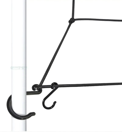 Modulares Garden Highpro Pronet Growbox Zubehör, 120 x 120 cm, mit stabilen Netzgeflechten für optimale Pflanzenbelüftung.