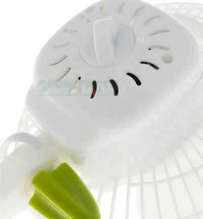 Garten Highpro PROFAN Standard Clip Ventilator, 15 Watt, mit Cliphalterung und Lüfterflügel aus Kunststoff.