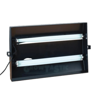 Beleuchtetes Anzuchtsystem von Garland, Micro Grow Light Garden, mit LED-Beleuchtung und Platz für Pflanzen, Maße 50x20x45 cm