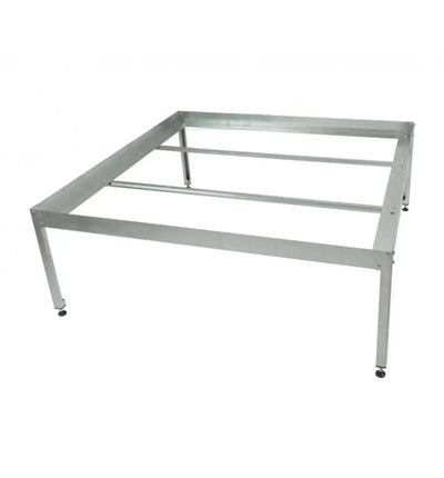 Garland Pflanzengestell für Tisch, rechteckiges Metallgestell in 100x100x37 cm, ideal für Pflanzen und Dekorationen
