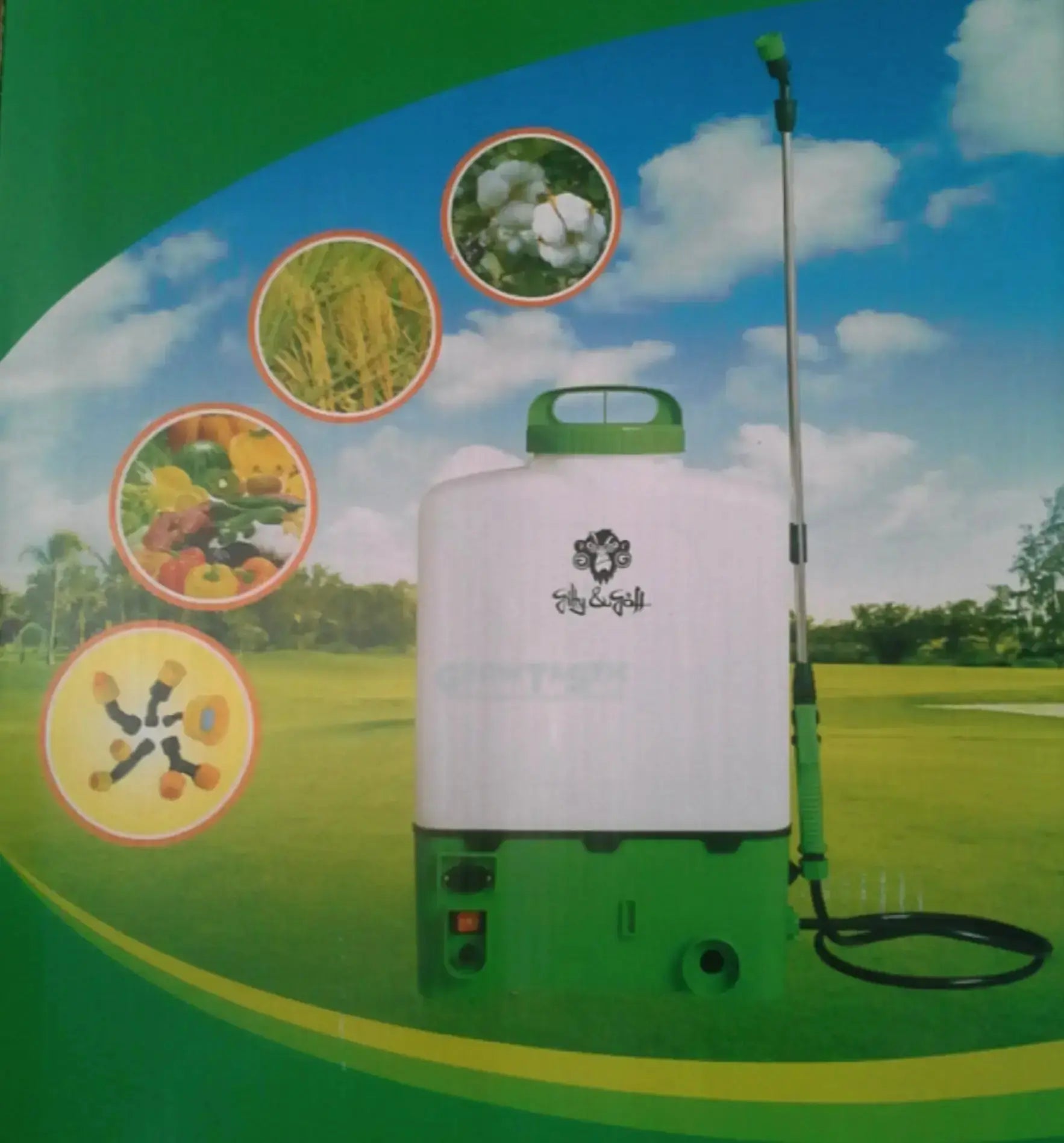 Gitty & Göff Akku Rückenspritze 1