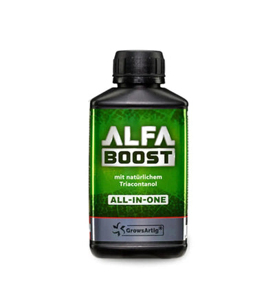 GrowsArtig Alfa Boost All-in-One Pflanzenstärkung, 250 ml Flasche, natürliche Pflanzenpflege für robusten Wachstum