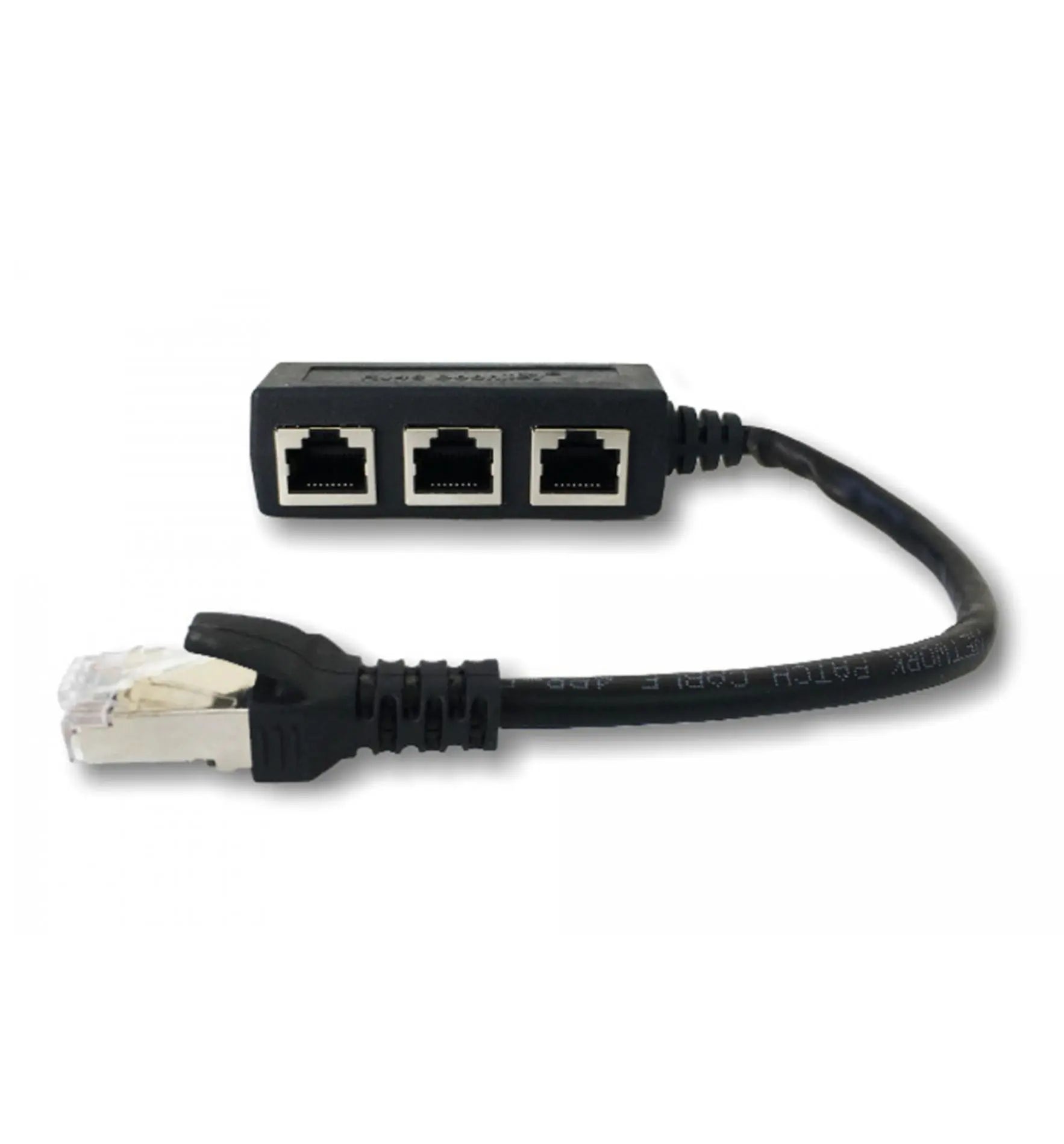 Lan Splitter 3x Female und 1x Male RJ45, Netzwerkkabelverbindung, GrowTastic Sammlung, Ethernet Splitter für Netzwerkgeräte
