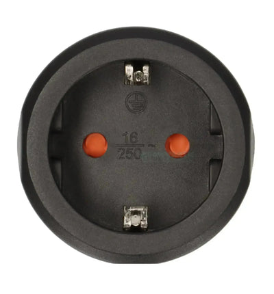Reisestecker EU-CH von GrowTastic Sammlung, europäischer Stecker für die Schweiz, kompatibel mit europäischen und Schweizer Steckdosen