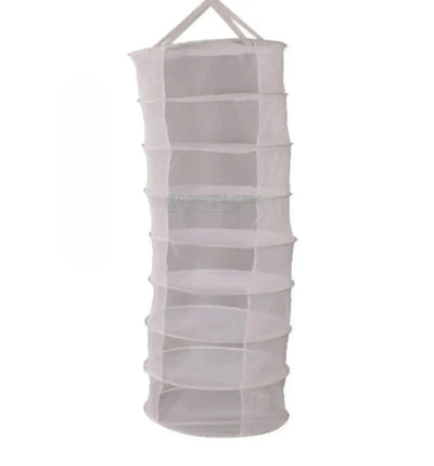 GrowTastic Trocknungsnetz 55 cm rund, 8-lagig, ideal für effizientes Trocknen von Pflanzen, mit mehreren Etagen.