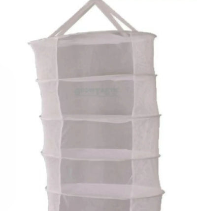 Trocknungsnetz 55 cm rund, 8-lagig von GrowTastic Sammlung, für effizientes Trocknen von Obst und Gemüse.