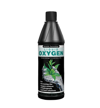 Growth Technology Liquid Oxygen Pflanzenschutz, 1 Liter, nährstoffreiches Pflanzenschutzmittel für gesunde Pflanzen