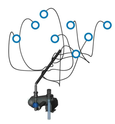 GrowTOOL Bewässerungssystem mit automatischer Bewässerungs-Extension-Set, flexible Schläuche und Anschlussstücke für Pflanzenbewässerung
