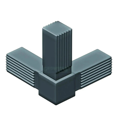GrowTOOL Verbindungsstück für Tisch, T-Form, 25x25x1,5 mm, aus Metall, für stabile Verbindungen in Möbelprojekten