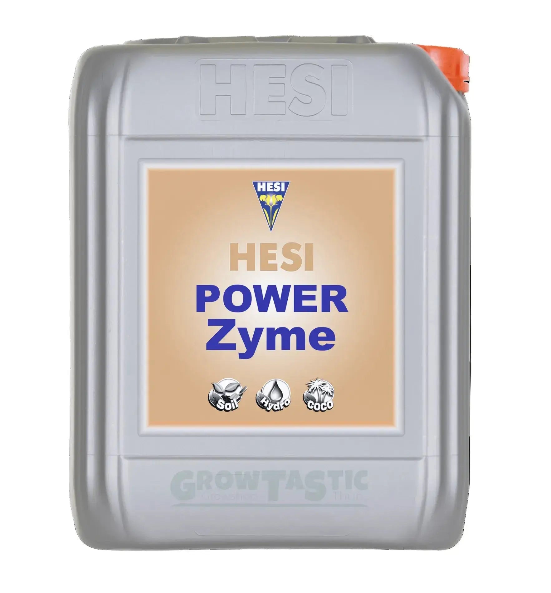 Hesi Power Zyme Dünger in 1-Liter-Flasche, natürlicher Pflanzenstärker, fördert Wachstum und Gesundheit der Pflanzen.