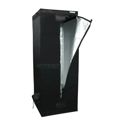 Homebox Homelab Growbox, braune Anzuchtbox mit Belüftung und Sichtfenstern für Pflanzenzucht, hochwertige Indoor-Growbox.
