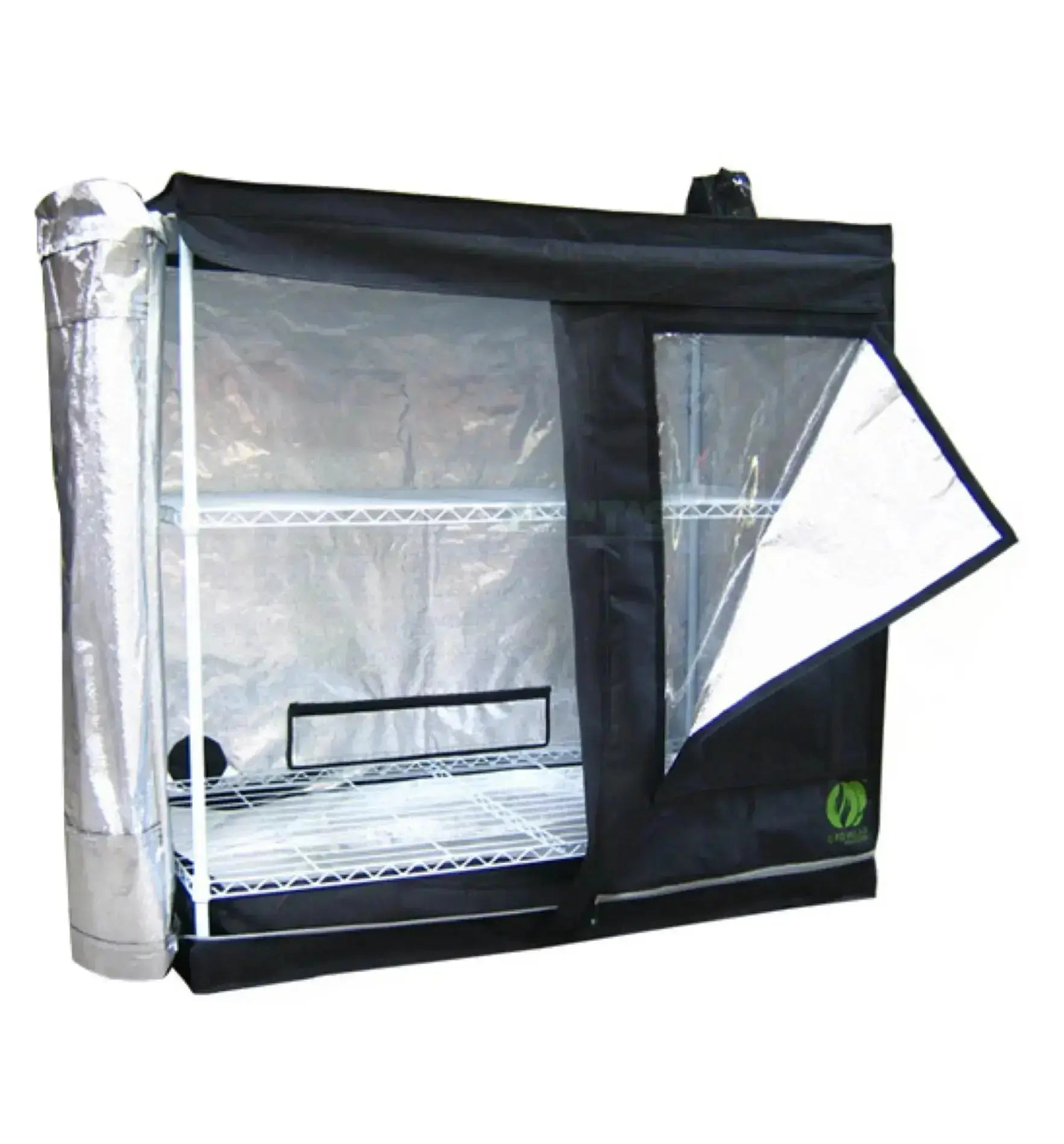 HOMEbox Clonelab Growbox aus robustem Material mit Belüftung und Lichtschutz, ideal für Pflanzenzucht zu Hause.