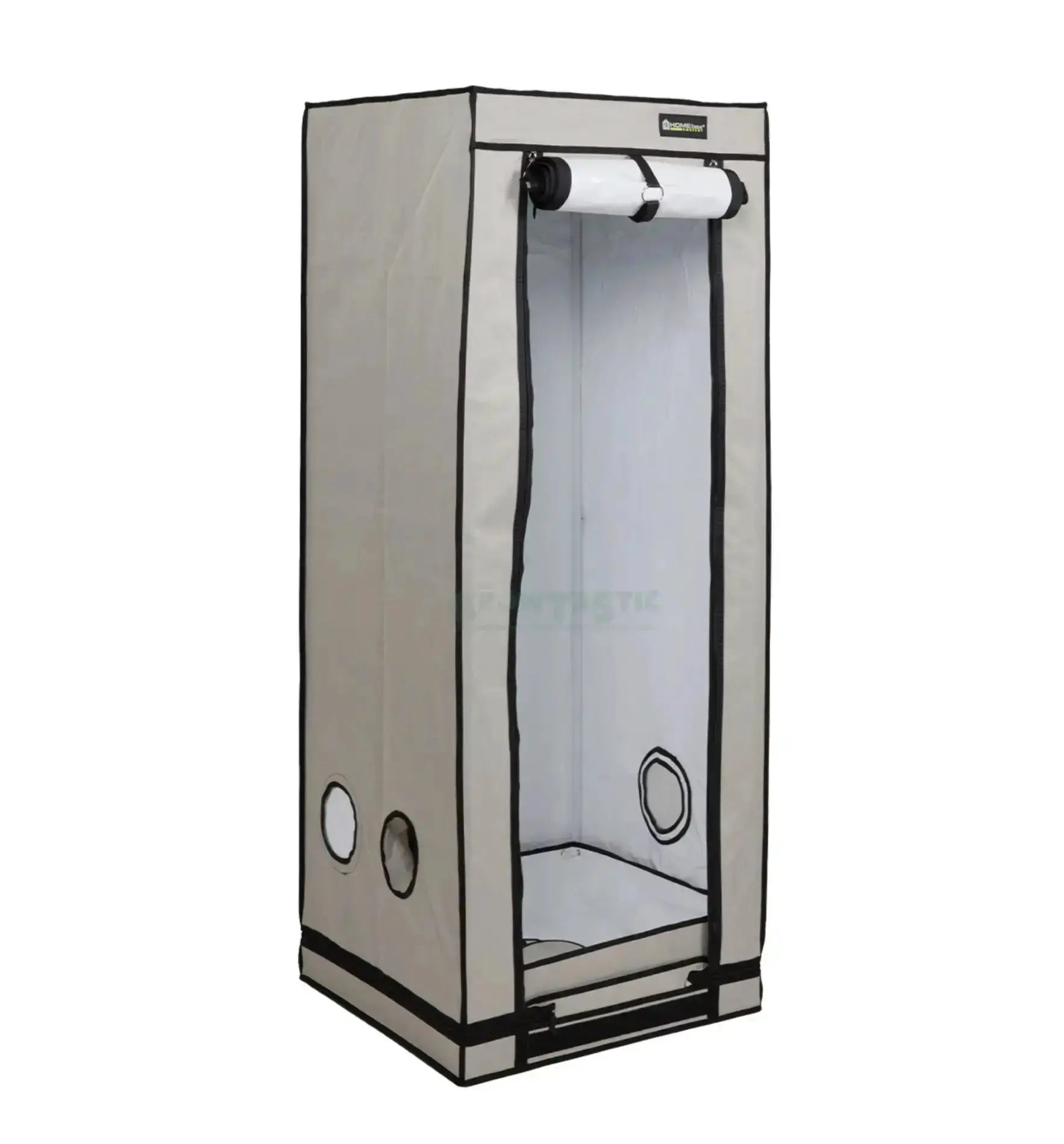Homebox Growbox Q30, Quadartisch Standart, rechteckige Growbox für Pflanzenzucht, mit transparenten Seiten und Lüftungsschlitzen