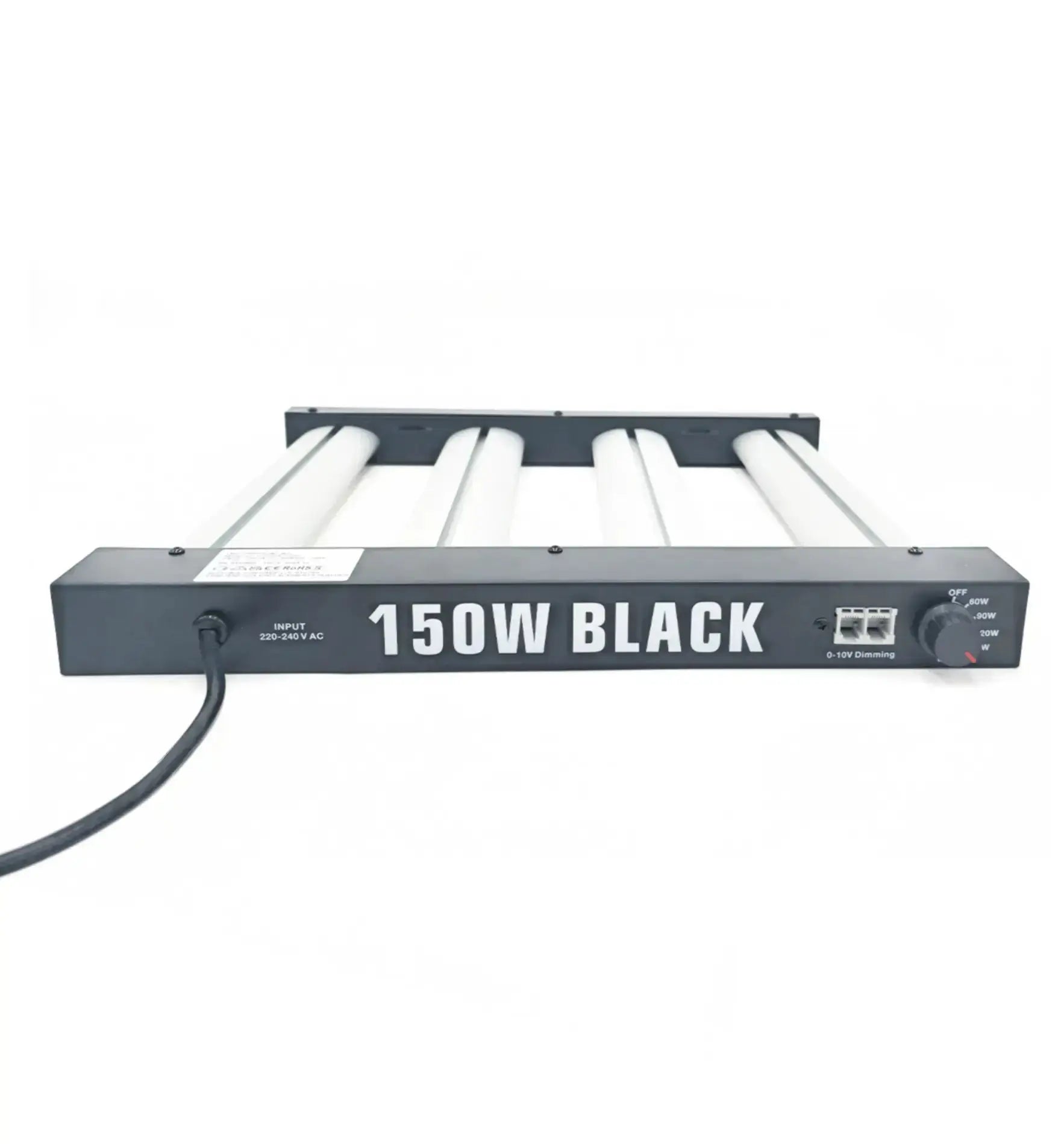 Horticultural Light Black 4 Bar LED 150W