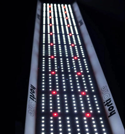 Hortimol Hortione LED Pflanzenleuchte 600 220W mit hohem Lichtspektrum und 610µmol/s für gesunde Pflanzenwachstum