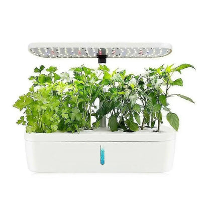 Hydroponisches System Kitchen Garden Mini Weiß von HTP, kompakte Gartenlösung für Kräuter und Salate in der Küche