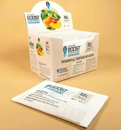 Integra Boost Aufbewahrungsbehälter mit 62% Terpene Essentials, 67 g, für Frische und Lagerung von Terpenen.