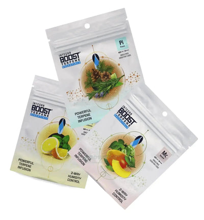 Integra Boost Terpene Essentials 62% in Aufbewahrungsbehälter, mit Zitronen-Duft, 67g, natürliche Lagerung von Terpenen
