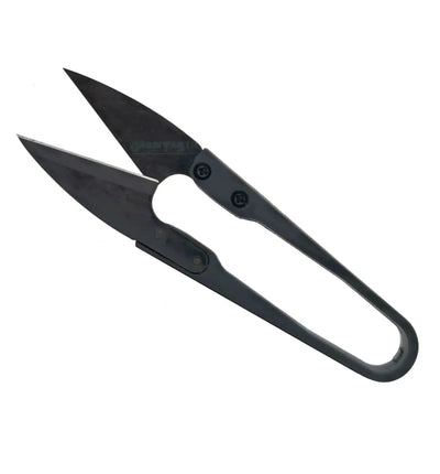 Schere von Kangyong in Schwarz, scharfe Edelstahlklinge, ergonomischer Griff für präzises Schneiden, Produktbild
