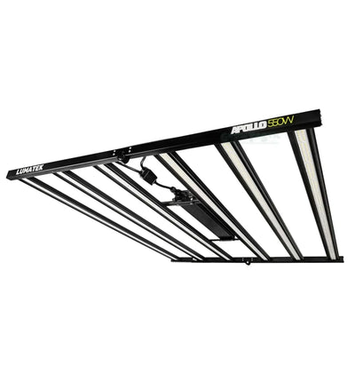 LED Pflanzenleuchte Lumatek Apollo 550 Watt, energiesparende Grow-Lampe für gesunde Pflanzen, sichtbar mit LED-Array und Markenlogo