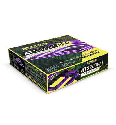Lumatek LED Pflanzenleuchte ATS200W Pro 2,5, energiesparende LED-Leuchte für Pflanzen, mit robustem Gehäuse und modernem Design