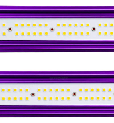 LED Pflanzenleuchte Lumatek Zeus 1000W Xtreme mit PPFD und CO2 für optimale Pflanzenbeleuchtung, sichtbare Leuchtfläche und Bedienelemente