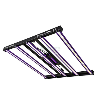 Lumatek Zeus 465W Pro 2.9 LED Pflanzenleuchte für kräftiges Wachstum und optimale Beleuchtung von Pflanzen.