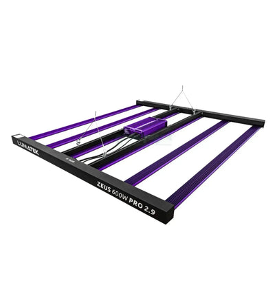 LED Pflanzenleuchte Lumatek Zeus 600W Pro 2.9 mit hochwertigem Gehäuse und modernem Design für optimale Pflanzenbeleuchtung