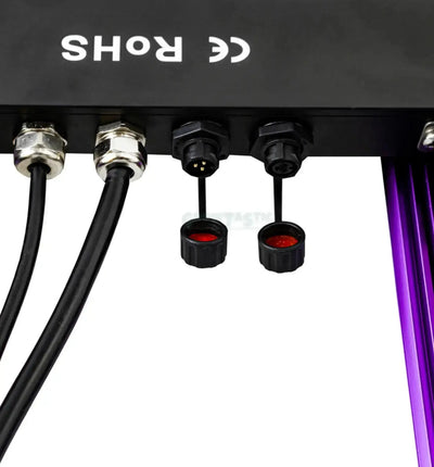 Lumatek Zeus 600W Pro 2.9 LED Pflanzenleuchte, leistungsstarke Grow-Leuchte für gesunde Pflanzen, schwarzes Gehäuse mit Lüftungsschlitzen