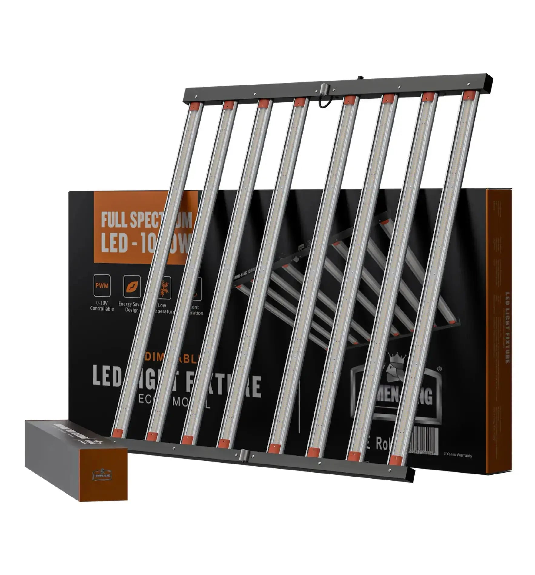 Lumen-King LED Pflanzenleuchte Eco-Line 1000W mit 2,9er Lichtverteilung für optimalen Pflanzenwachstum, langlebige LED-Technologie