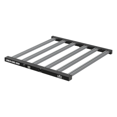 Lumen-King LED Pflanzenleuchte Eco-Line 400W, zeigt die helle, energiesparende LED-Pflanzenlampe mit robustem Design.