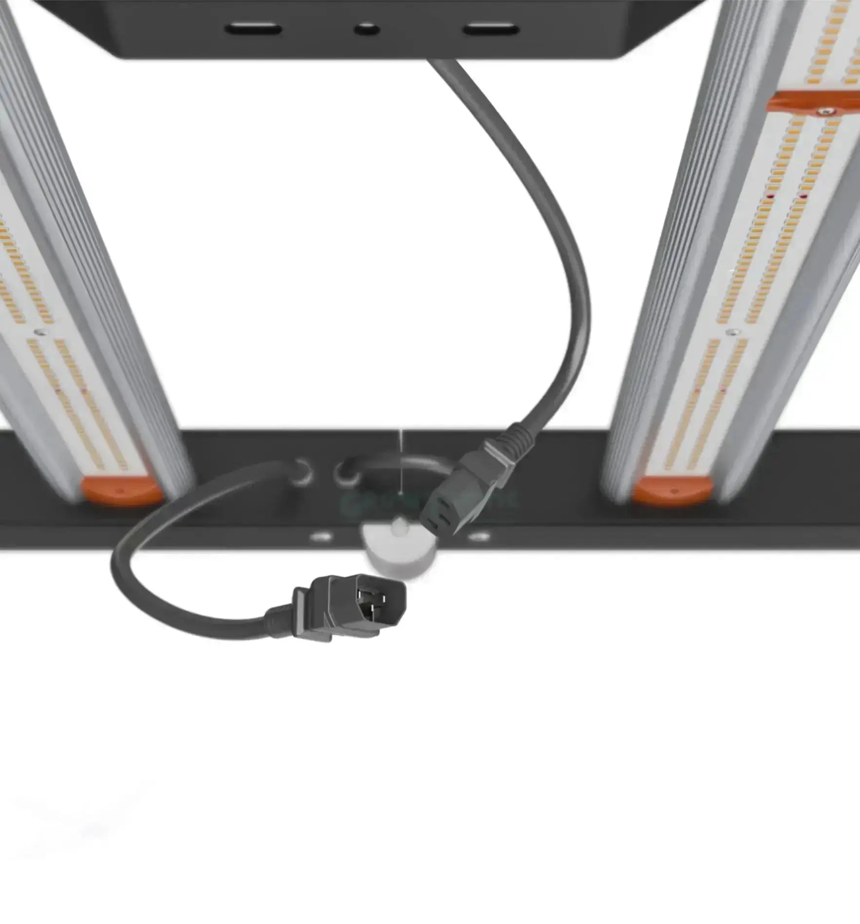 LUMEN KING LED Pflanzenleuchte Eco-Line 720 Watt, moderne LED-Grow-Lampe für gesunde Pflanzen, schwarz mit weißen Elementen