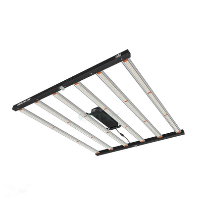 Lumen-King LED Pflanzenleuchte Eco-Line 720 Watt, energiesparend, ideal für Pflanzenzucht, in schwarzem Gehäuse.