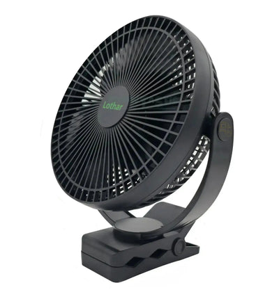 Mars Hydro Lothar HL420 Clip Ventilator, 200mm, kompakter Lüfter mit Clip, für optimale Luftzirkulation in Innenräumen