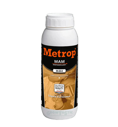 Dünger Metrop MAM in 250 ml Flasche, flüssiger Pflanzennährstoff für gesunden Pflanzenwuchs, von Metrop.