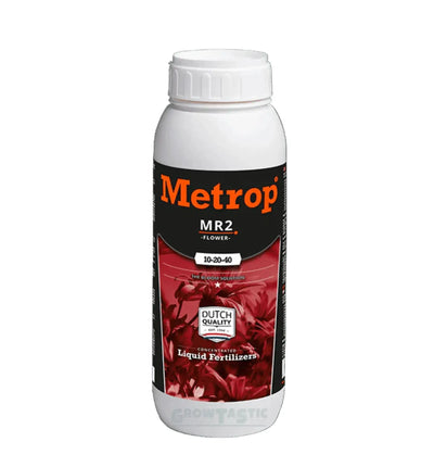 Metrop MR 2 Dünger in 250 ml Flasche, ideal für Pflanzenpflege, mit sichtbarer Flasche und Produktetikett auf weißem Hintergrund.