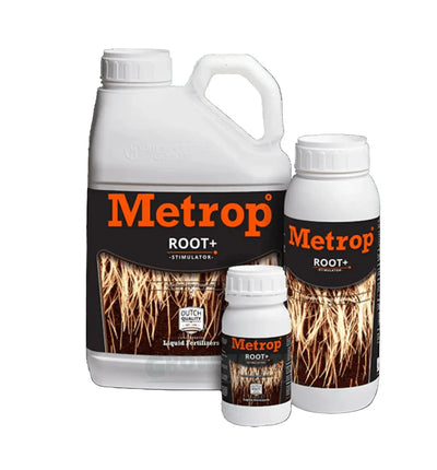 Metrop ROOT+ Wurzelstimulator Dünger in 250 ml Flasche, fördert gesunde Wurzelentwicklung bei Pflanzen