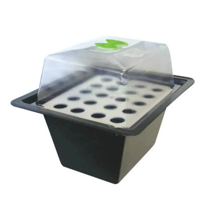 Hydroponisches System Nutricultur X-Stream mit 12 Pflanzplätzen, ideal für den Anbau von Gemüse und Kräutern.
