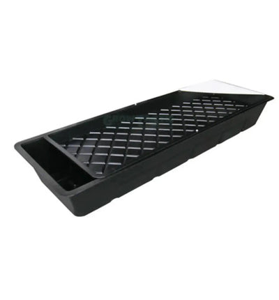 Hydroponisches Nutriculture Gro-Tank Basic Kit NFT mit transparentem Wasserbehälter und Pflanzen, ideal für DIY Gemüseanbau.