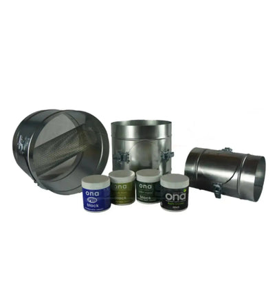 ONA Block Odour Control Lüftungsrohr, 100 mm, für geruchskontrollierende Belüftung, flexible und langlebige Duct.