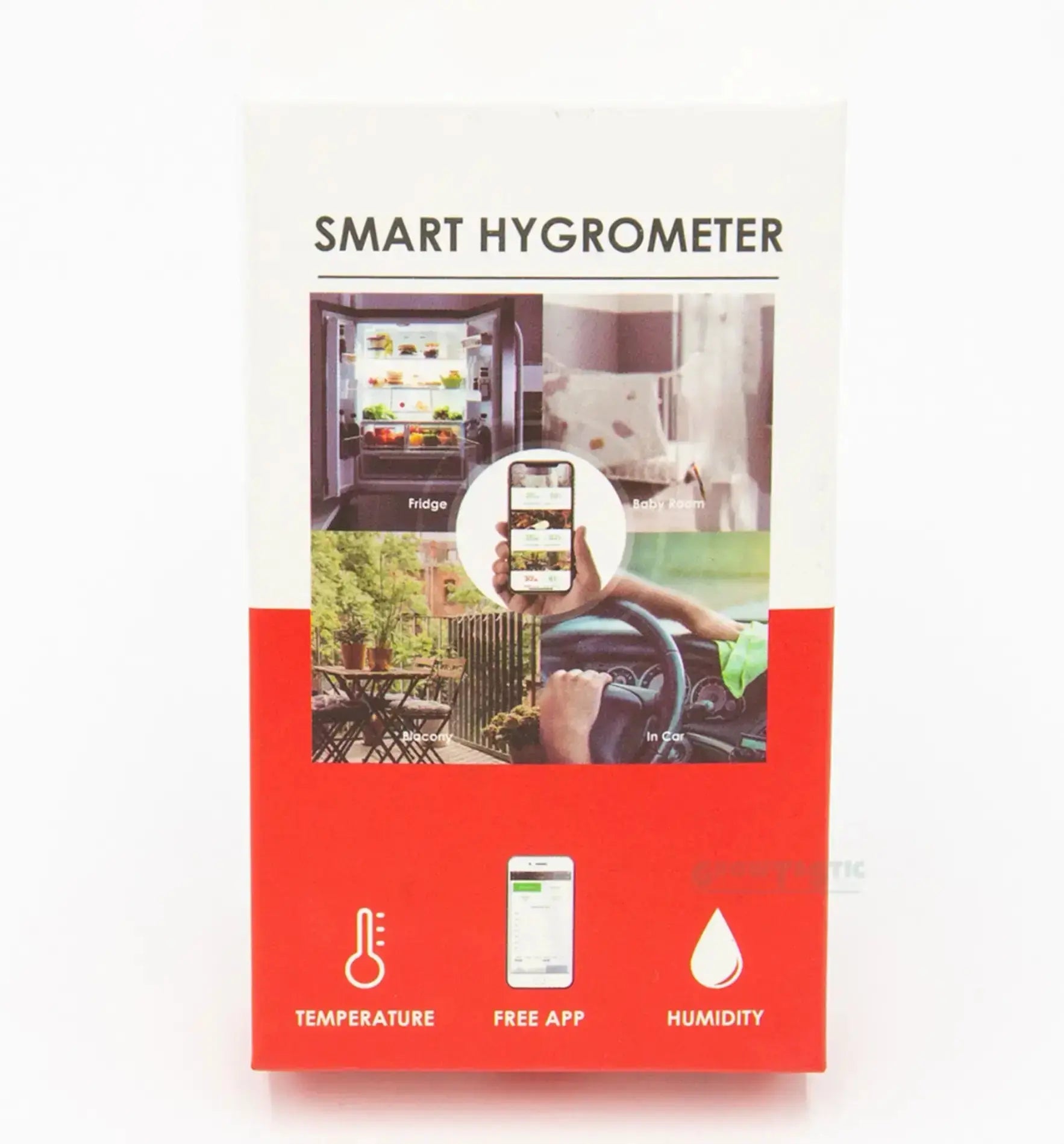 ORIA Wireless Thermometer Hygrometer Mini Wireless Humidity Temperature Sensor 1