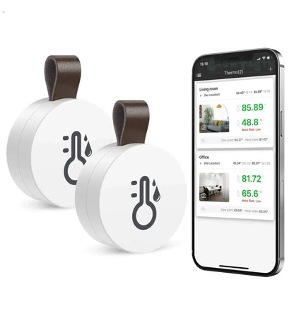 ORIA Wireless Thermometer Hygrometer Mini Wireless Humidity Temperature Sensor 6