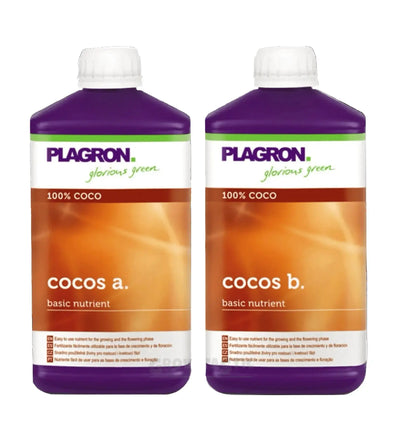 Plagron Cocos A&B Dünger Flasche, 1 Liter, ideal für Kokosnuss-Substrate in der Pflanzenzucht