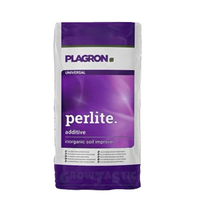 Plagron Perlit Substrat in 10-Liter-Sack, leichtes, luftiges Pflanzsubstrat für optimale Pflanzenentwicklung
